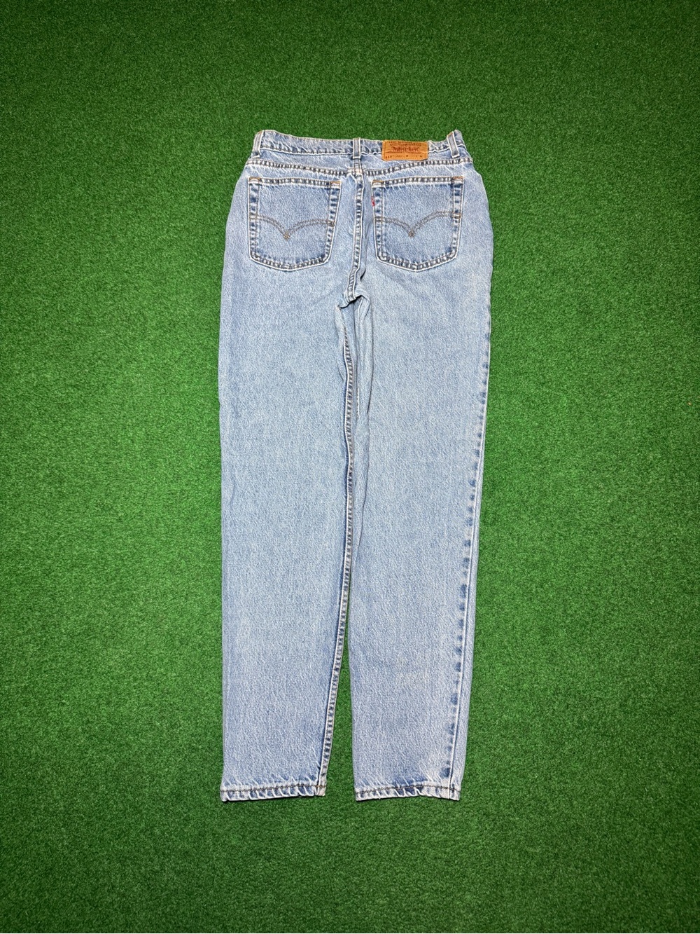 Levis 512 Womens 15 30x30 Light Wash Slim Tapered Vintage 90s Jeans